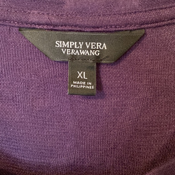 Women’s Simply Vera Vera Wang tunic - Picture 2 of 2